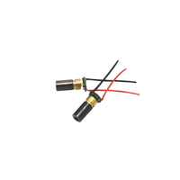 Nuevo cabezal láser de punto rojo Blueuniverse de 650nm y 2.1mW para detección de polvo, piezas de equipos láser, uso industrial, larga vida útil