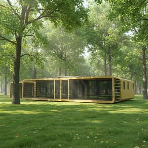 Nuova <span class=keywords><strong>Casa</strong></span> Prefabbricata Moderna e Mobile Stile Apple <span class=keywords><strong>in</strong></span> <span class=keywords><strong>Vendita</strong></span>, Appartamento o Hotel Prefabbricato Portatile da 20 o 40 Piedi per Esterni - Product Image 3