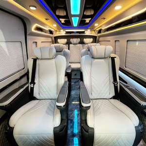 Sièges de voiture avec ventilation et chauffage, sièges en cuir réglables VIP pour Mercedes Vito V-class Viano Metris Sprinter - Product Image 1