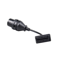 For Mercedes Benz 38Pin to 16Pin Female Connector OBD OBD2 OBDII Diagnosis Connector Extension Cable Adapter