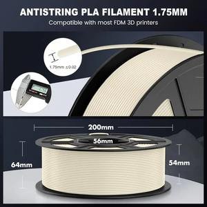 Filamento para Impresora 3D SUNLU APLA, 5 kg, 1.75 mm, 5 Rollos, Sin Hilo Flotante, 100% Libre de Burbujas, Acabado Mate, Precisión de 0.02 mm, 1 kg/Rollo - Product Image 6