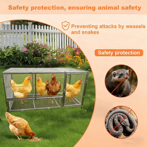 <span class=keywords><strong>Run</strong></span> ve tekerlekler hayvan kafesi ile yeni varış ticari mobil tavuk kümesi - Product Image 2