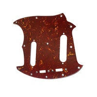 Red Turtle Single SS Baffle Guitar PickGuard Accessoire avec 12 trous et vis Instrument de musique
