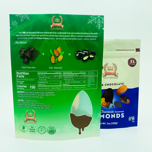 Custom Pouch Bag Personalized Branding Solution Small Proof Cookie Bags Stand Up Ziplock Plastic Zipper Bags Food Pouches - Product Image 5