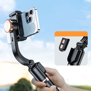 Portable Anti-shake Handheld Stabilisateur Mobile Phone <span class=keywords><strong>Selfie</strong></span> Stick Fill Light Trépied pour Smartphone - Product Image 2
