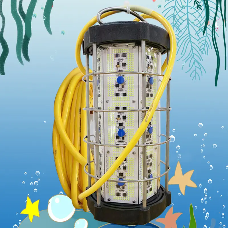 Su balıkçılık makinesi altında 3000 watt ışık deniz 2000 w 10000 lümen halide 2000 watt balıkçılık lambası 1000 watt kalamar ışık