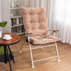 Chaise pliante avec siège épais, fauteuil <span class=keywords><strong>de</strong></span> <span class=keywords><strong>plage</strong></span>, plein air, confortable, épaisseur réduite, pour bureau - Product Image 3