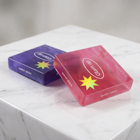 Ensemble rajeunissant de boîtes transparentes en acétate, emballages personnalisés imprimés pour cosmétiques et soins de la peau en PET, PVC, PP