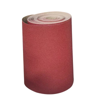 Rouleau de tissu abrasif 50 mètres de tissu de sable rouleau de papier de verre Jumbo rouleau de tissu abrasif émeri d'oxyde d'aluminium de ponçage