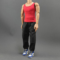 Kaliteli 30 cm 1/6 erkek bebek askeri şekil vücut giysi yelek tank top yelek için 1/6 ölçekli erkek bebekler