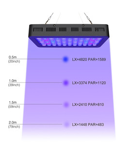 Nouvelle lampe LED pour <span class=keywords><strong>aquarium</strong></span> à spectre complet dimmable 165W, lumière de décoration pour récif corallien, <span class=keywords><strong>eau</strong></span> salée et <span class=keywords><strong>eau</strong></span> <span class=keywords><strong>douce</strong></span>, poissons et coraux - Product Image 6