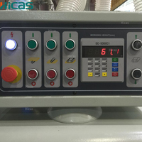 Fournisseur chinois Raboteuse double face électrique pour le travail du bois, largeur 40-445 mm, 4800 tr/min, 15,75 kW, composants PLC de haute qualité