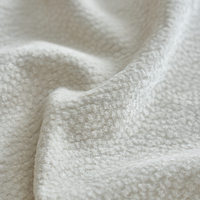 111197 Quanu Bestseller Modernes Chenille-Stoff-Sofa 3-Sitzer Cremeweiß Wasserabweisendes Couch-Set für Wohnzimmer