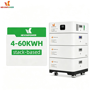 ระบบกักเก็บพลังงาน Kinpower แบบเรียงซ้อนได้ 4-60 กิโลวัตต์ชั่วโมง สำหรับใช้งานนอกระบบ  กำลังไฟ 12 กิโลวัตต์ แบตเตอรี่สำหรับบ้าน - Product Image 1