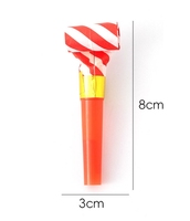 Échantillon Gratuit Sifflet Dragon Gonflable Amusant Accessoires de Fête d'Anniversaire pour Enfants Corne en Plastique à Long Nez