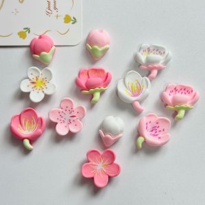 Nueva Figura Decorativa de Resina con Diseño de Flor de Ángel y Cereza, para Decorar Fundas de Teléfono y Accesorios para el Cabello - Product Image 1