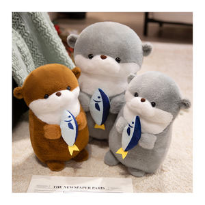 قشر محشو لطيف معانقة الأسماك المخصصة لينة أفخم لعبة قشر - Product Image 1