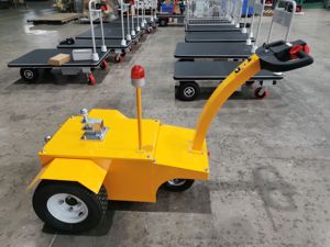 Pil güç palet çektirme iki römorkör römork güç itici taşıma sepeti akülü paten Dolly - Product Image 5
