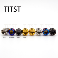 TITST Gr5 M14 M12 Boulon de roue en titane Boulons de fixation de véhicule de qualité supérieure pour voiture en alliage de titane durable