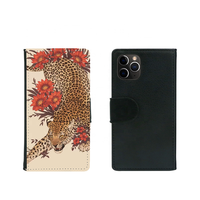 Étui de téléphone portable en cuir avec porte-cartes de luxe de haute qualité, sublimation 2D, portefeuille rabattable, protection contre les chocs, personnalisé pour 17 Pro Max