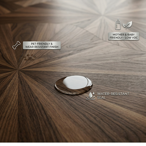 Oferta Exclusiva: Parqué de Roble Blanco Irregular, Diseño Artístico, Ecológico, de Lujo, para Sala de Estar - Product Image 4