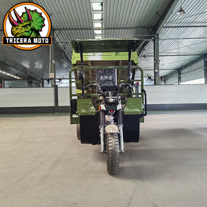 Triciclo Volquete de Carga de Cinco Ruedas Motorizado con Motor de 250cc Refrigerado por Agua, Autocargable Hidráulico, Freno de Aceite Flotante Completo Grande - Product Image 4