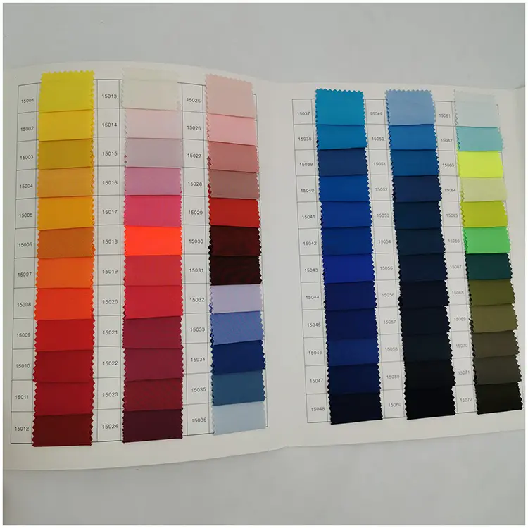 Elastik 90% polyester % 10% spandex düz boyalı dokuma kumaş özelleştirilmiş baskılı 4 yönlü streç kumaş