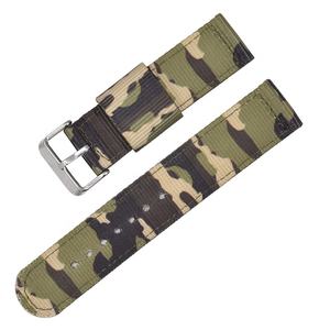 Correas de reloj de nailon de <span class=keywords><strong>camuflaje</strong></span>, accesorio ligero y transpirable, tendencia de moda, 22mm - Product Image 4