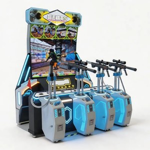 Simulateur de tir d'arcade <span class=keywords><strong>Sniper</strong></span> <span class=keywords><strong>Elite</strong></span> <span class=keywords><strong>5</strong></span> pour 4 joueurs en équipe, à vendre - Product Image 2