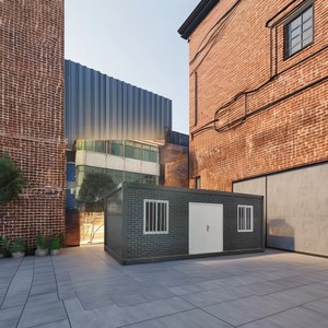 Casa Prefabricada de Diseño Chino JHCE, Contenedor Individual con Baño, Fácil de Transportar, Temporal, para Obras de Construcción - Product Image 5
