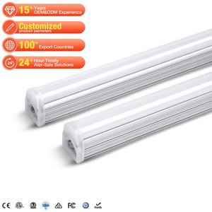 หลอดไฟ <span class=keywords><strong>LED</strong></span> แบบเชื่อมโยงได้3000K 4000K หลอดไฟ4W 7W 12W T5สีขาวอบอุ่น - Product Image 1