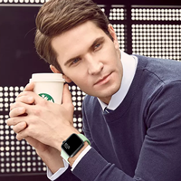 Bracelet en silicone écologique disponible en plusieurs couleurs pour Apple Watch Smartwatch Series