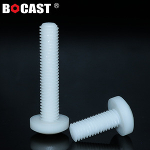 Tornillos de Nylon Bocast M2 M10 de Cabeza Redonda, Plástico Métrico Resistente al Calor para Uso General - Product Image 1