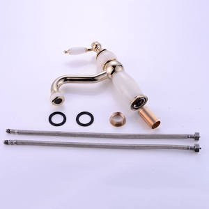 Fregadero de agua montado en cubierta, grifo mezclador de lavabo para hotel, baño exquisito, buen precio - Product Image 6