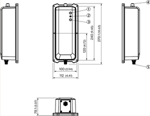 Fuente de Alimentación Industrial de 24V Sick PS600W-3PH12132524Z para Automatización de Fábrica, Robótica y Sistemas de Transporte, IP67 - Product Image 4