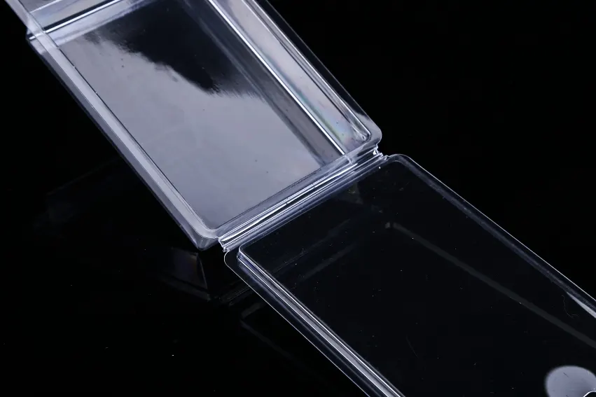 OEM прозрачный ПЭТ ПВХ одноразовый пластиковый раскладной упаковочный блистер упаковочная коробка от производителя