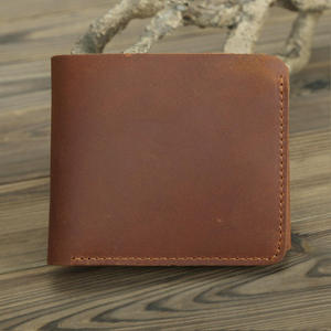 Andong Retro Short Wallet for Men Crazy Horse Leather <b>Purse</b> Card Holder Genuine Leather Male <b>Slim</b> Wallets - Product Image 5