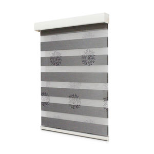 Ombra romana Zebra persiane finestra motore elettronico Zebra Premier paralumi piatti trasparenti - Product Image 5