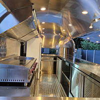 Camion de restauration mobile, remorque à pizza, nouvelle remorque à glaces, camion à hot-dogs, camion à café, camion de restauration BBQ