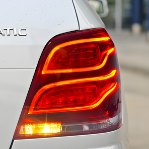 Benz <span class=keywords><strong>GLK</strong></span> 2008-2015 X204 Auto feux arrière mise à niveau nouveau Style LED brouillard frein clignotant outil accessoires 100W 6500K voiture feux arrière - Product Image 4