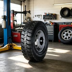 Pneu de camion durable résistant à la chaleur 8.25R16-16PR, radial, sans chambre à air, avec coque renforcée pour autoroute - Product Image 1