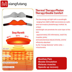 Bra Pijat Payudara Elektrik dengan Lampu Merah Inframerah, Pemanas Anti-Kendur, <span class=keywords><strong>Stimulator</strong></span> Ekspansi, Perawatan Kesehatan Wanita, Vibrasi - Product Image 2