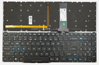 Nouveau clavier rétroéclairé noir avec rétroéclairage coloré pour Acer Predator Helios 300 PH315-53 PH315-53-786B PH317-54