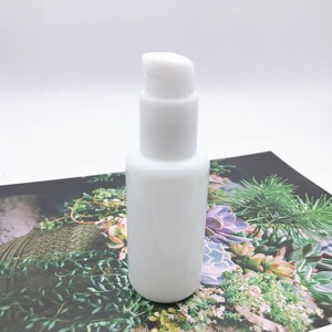 Alta calidad bomba de vidrio blanco cara de la botella de la loción 50Ml botella de vidrio de 100Ml - Product Image 2