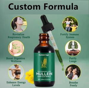 迅速なプライベートブランドの天然肺サポート、デトックス、免疫、呼吸器サポート、マルレイン葉液エキスサプリメント、マルレインドロップス - Product Image 2