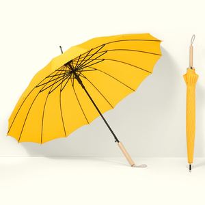 Parapluie pliant 3 sections 8K en gros, prix abordable, design couleur unie, promotionnel - Product Image 1
