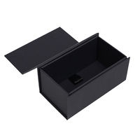 Boîte pliante magnétique de luxe avec logo personnalisé pour cosmétiques vêtements sweats à capuche boîtes d'emballage cadeau en papier carton avec ruban