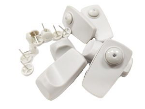 RF/AM chống trộm an ninh báo động từ cảm biến phẳng vuông may mặc thẻ cứng cho cửa hàng may mặc - Product Image 5