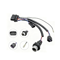 Faisceau de câblage de conversion de phares de voiture, adaptateur Plug and Play, câble en cuivre pur, prise étanche pour rétrofit automobile OEM