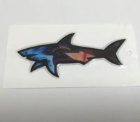 Autocollants de requin écologiques personnalisés et tendance, Flag Gertrude CP Jul Omerta Vrunk Paul et autocollant Paul and Shark